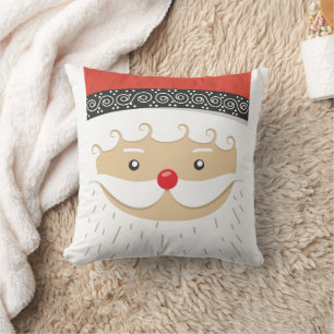 COUSSIN SANTA CLAUS NOËL JETER LE COULEUR
