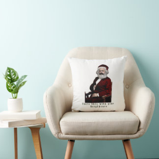 Coussin SantaKarl MarXmas