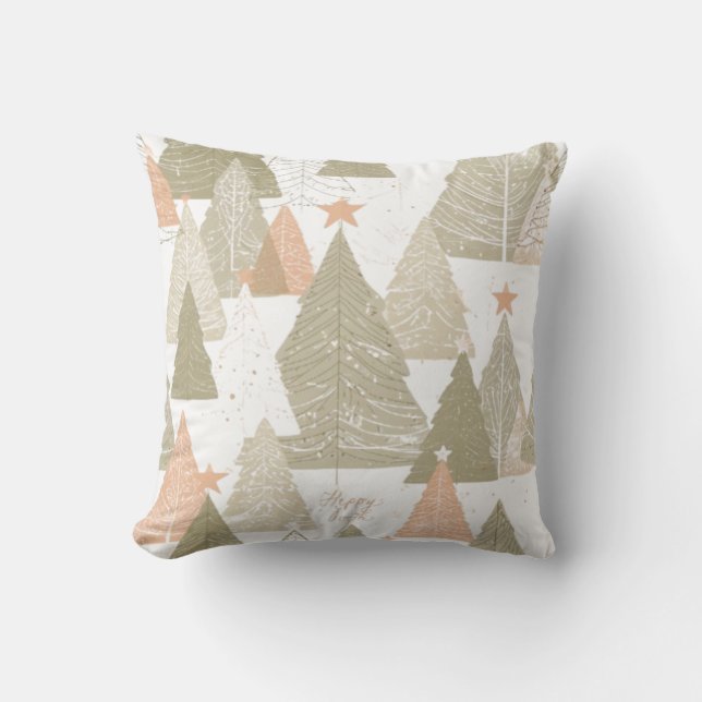 Coussin Sapin de Noël  (Recto)