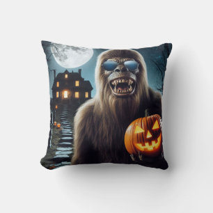 Coussin Sasquatch sur Halloween