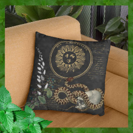 Coussin Saumon et baies Jeter l'oreiller