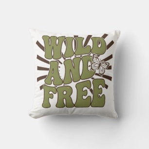 Coussin Sauvage et LIBRE