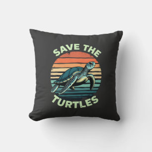 Coussin Sauver Les Tortues Animal Tortue Amateur D'animaux