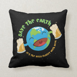 Coussin Sauvez la terre