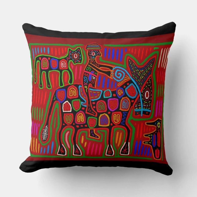 Coussin Save a Horse - Ride a Cowboy (Recto)