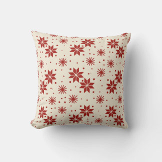 Coussin Scandi Starburst Snowflake