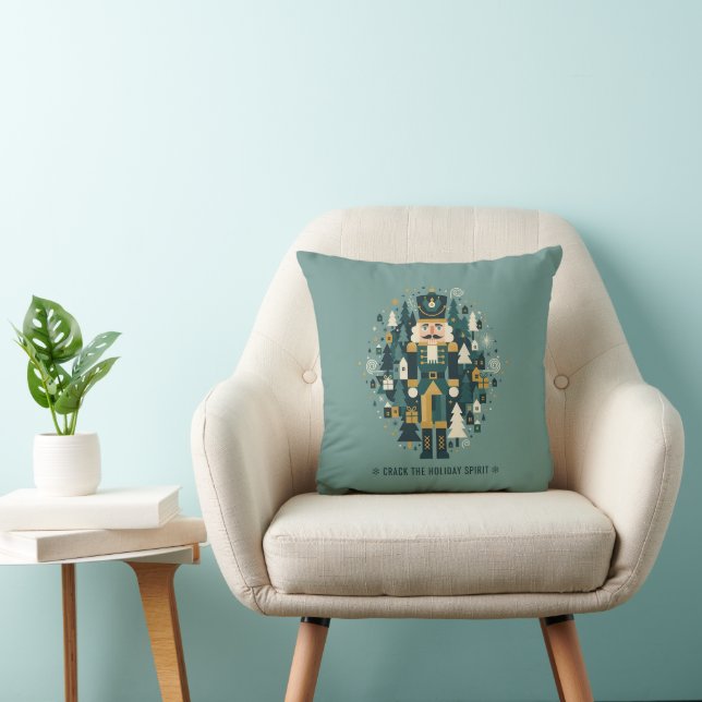 Coussin Scandinavian Christmas Nutcracker (Chaise)