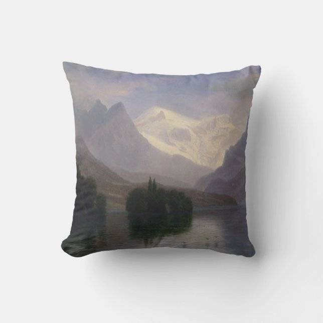 Coussin Scène de montagne (Recto)