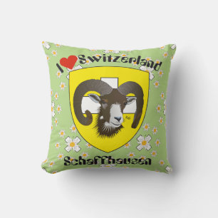 Coussin Schaffhouse - Suisse - Suisse - Svizzera Kissen