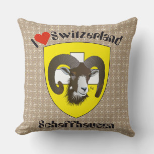 Coussin Schaffhouse - Suisse - Suisse - Svizzera Kissen