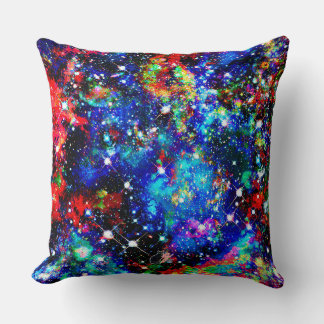 Coussin Scintillation Star Field Pillow