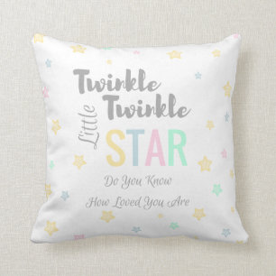 Coussin Scintillement de scintillement peu d'étoile -