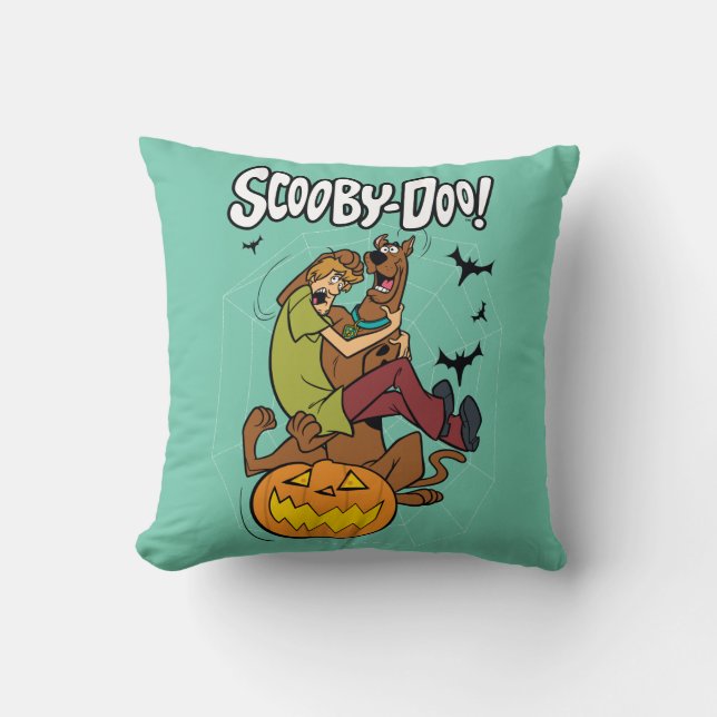 Coussin Scooby-Doo et Shaggy Halloween Fright (Recto)
