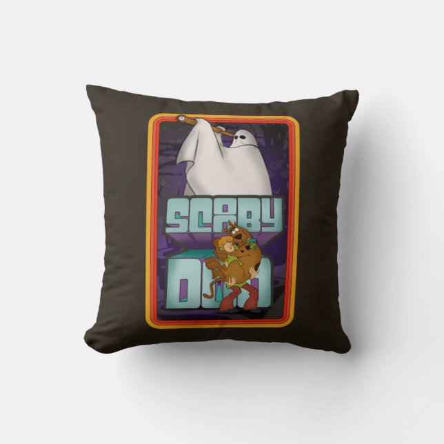 Coussin Scooby-Doo | Ghost À la recherche de Shaggy & Scoo (Recto)