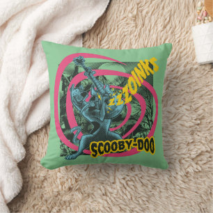 Coussin Scooby-Doo Zoinks Punk Guitare Graphisme