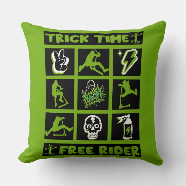 Coussin scooter freestyle (Recto)