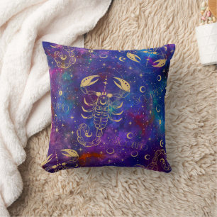 Coussin Scorpio Galaxy Jeu d'oreiller