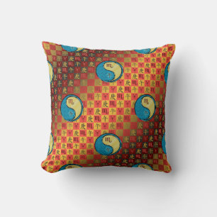Coussin Scorpion & Cheval de Métal