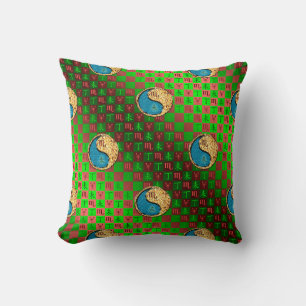 Coussin Scorpion & Chèvre de Feu