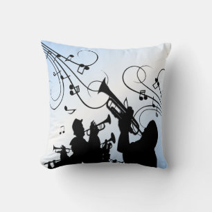 Coussin Section Trumpet Musique bleue