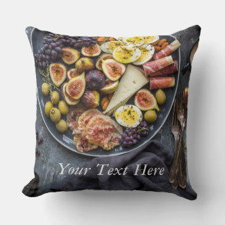 Coussin Sélection de nourriture italienne