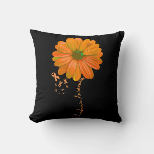 Coussin Sensibilisation à la leucémie Joli soutien Épouse