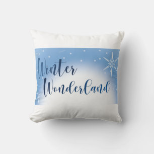 Coussin Sérénité glaciale : Pays des merveilles hivernal B
