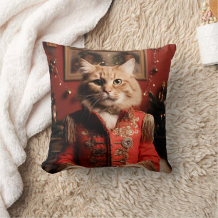 Coussin Sergent Pepper Christmas Cat