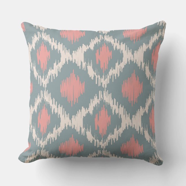 Coussin Série Ikat (Recto)
