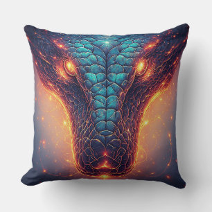 Coussin Serpent ardent à l'énergie dynamique