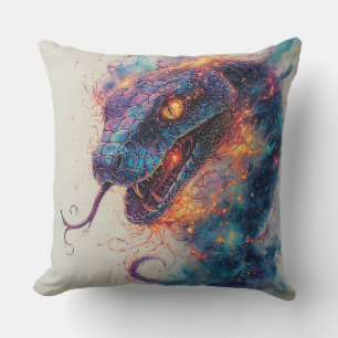 Coussin Serpent ardent à l'énergie dynamique