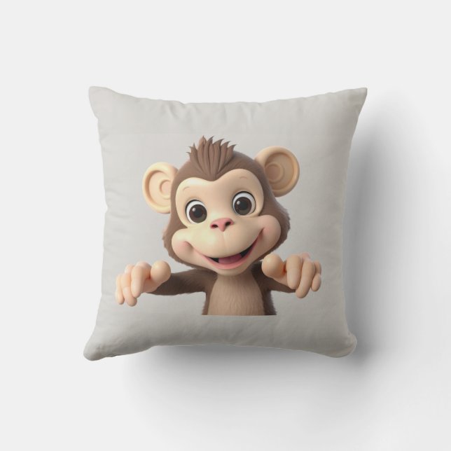 Coussin Serre-moi singe (Verso)