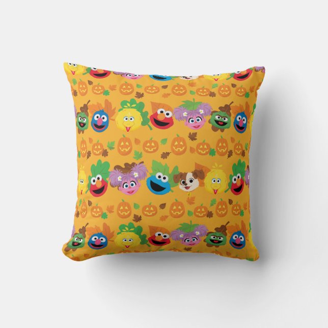Coussin Sesame Street Autumn quitte Motif (Recto)
