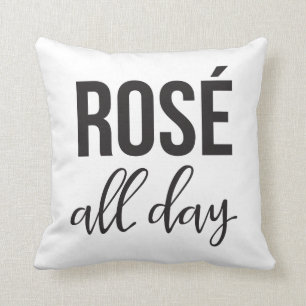 Coussin S'est levé toute la journée le carreau