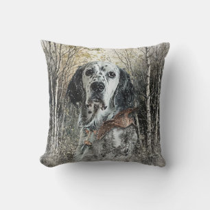 Coussin Setter anglais