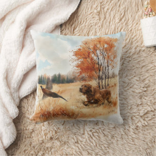 Coussin Setter irlandais 