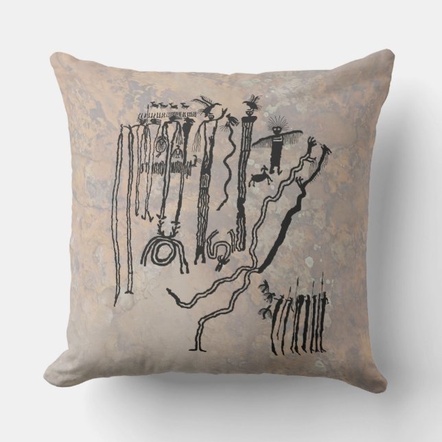 Coussin Shamans et spiritueux (Recto)
