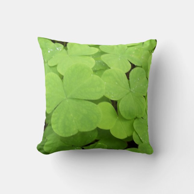 Coussin shamrock (Recto)