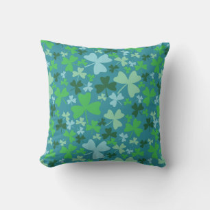 Coussin Shamrock coloré