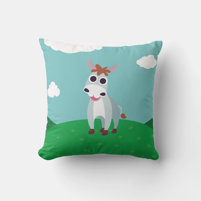 Coussin Shane l'âne (Recto)