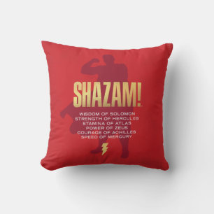 Coussin SHAZAM ! Furie des dieux   Silhouette Flexante