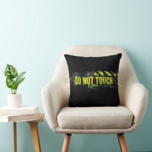 Coussin Signal d'avertissement "Ne touchez pas"