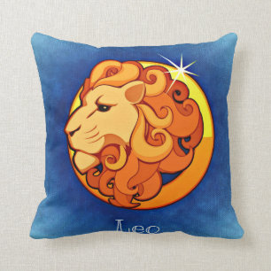 Coussin Signe Lion de zodiaque