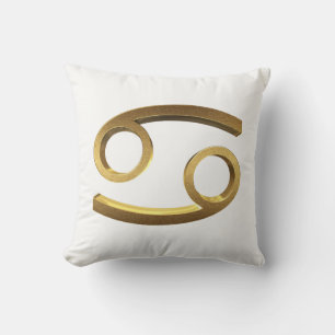 Coussin Signes astrologiques Zodiac Soleil Signal Cancer O