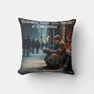 COUSSIN SIGNIFICATION DE NOËL IMAGE PENSEZ AUX PAUVRES