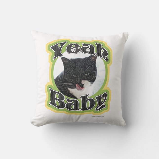 Coussin Silencieux Flirty Cat (Recto)