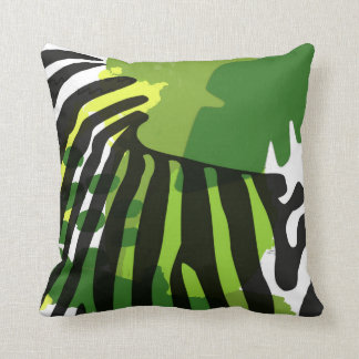 Coussin Silhouette africaine de zèbre
