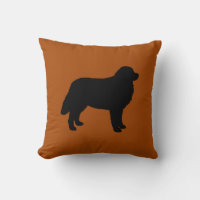 Silhouette Bernese Mountain Dog