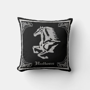 COUSSIN SILHOUETTE DE CHEVAL EN ARGENT CLASSÉ