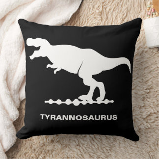 Coussin Silhouette de dinosaure Tyrannosaurus